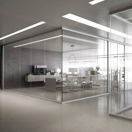Frameless Partition
